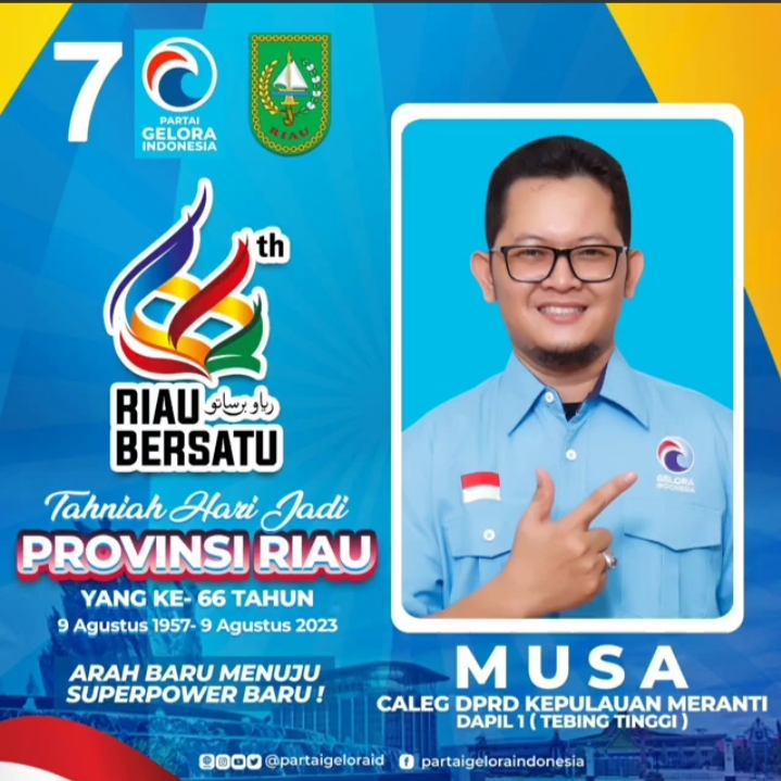 HUT Provinsi Riau ke-66