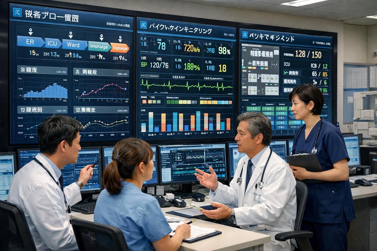 ai mulai diterapkan dalam perawatan kesehatan di rumah sakit jepang untuk meningkatkan diagnosis, perawatan pasien, dan efisiensi layanan medis.