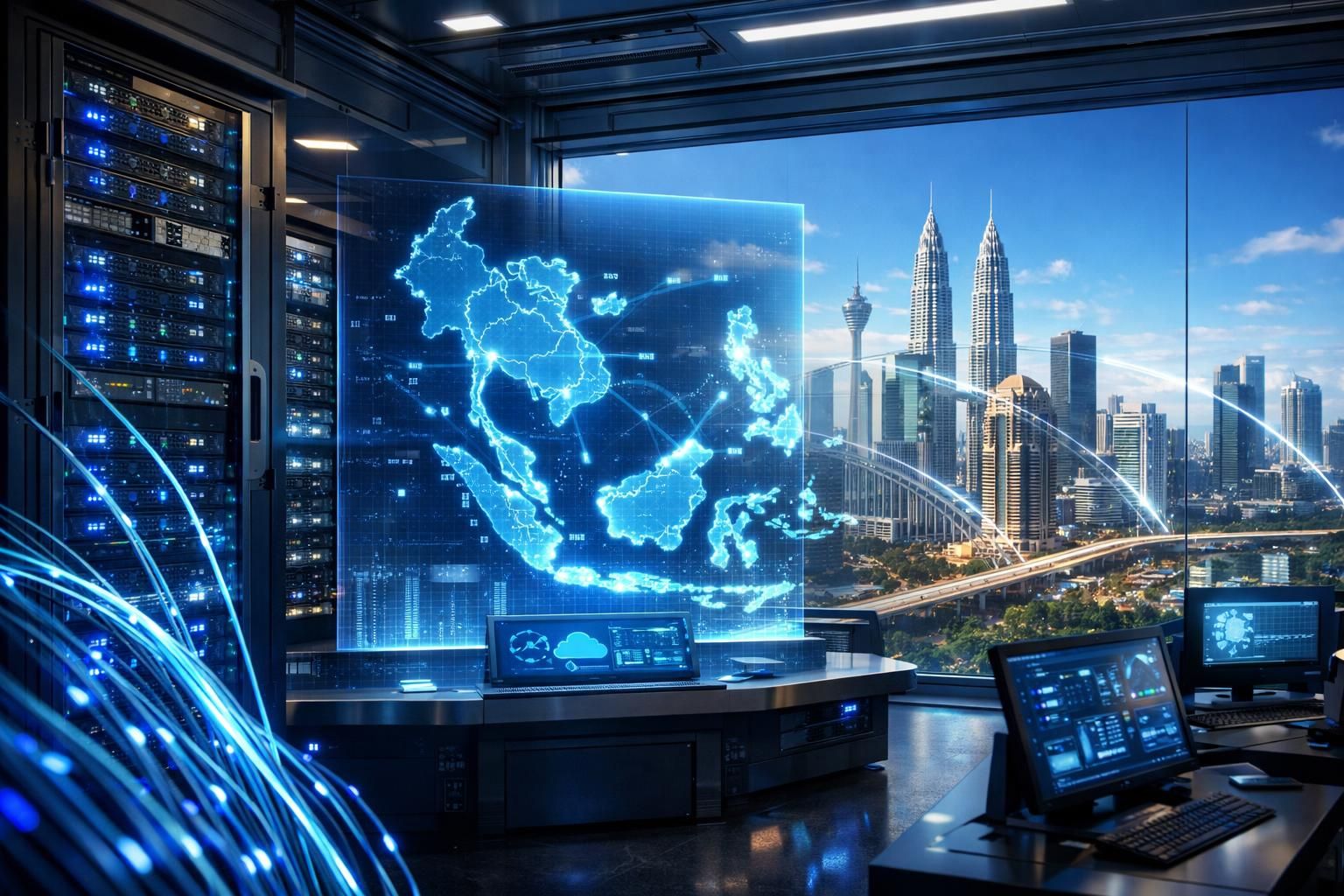 amazon meluncurkan jaringan edge cloud baru di asia tenggara untuk meningkatkan kecepatan dan keandalan layanan cloud, mendukung transformasi digital di kawasan ini.