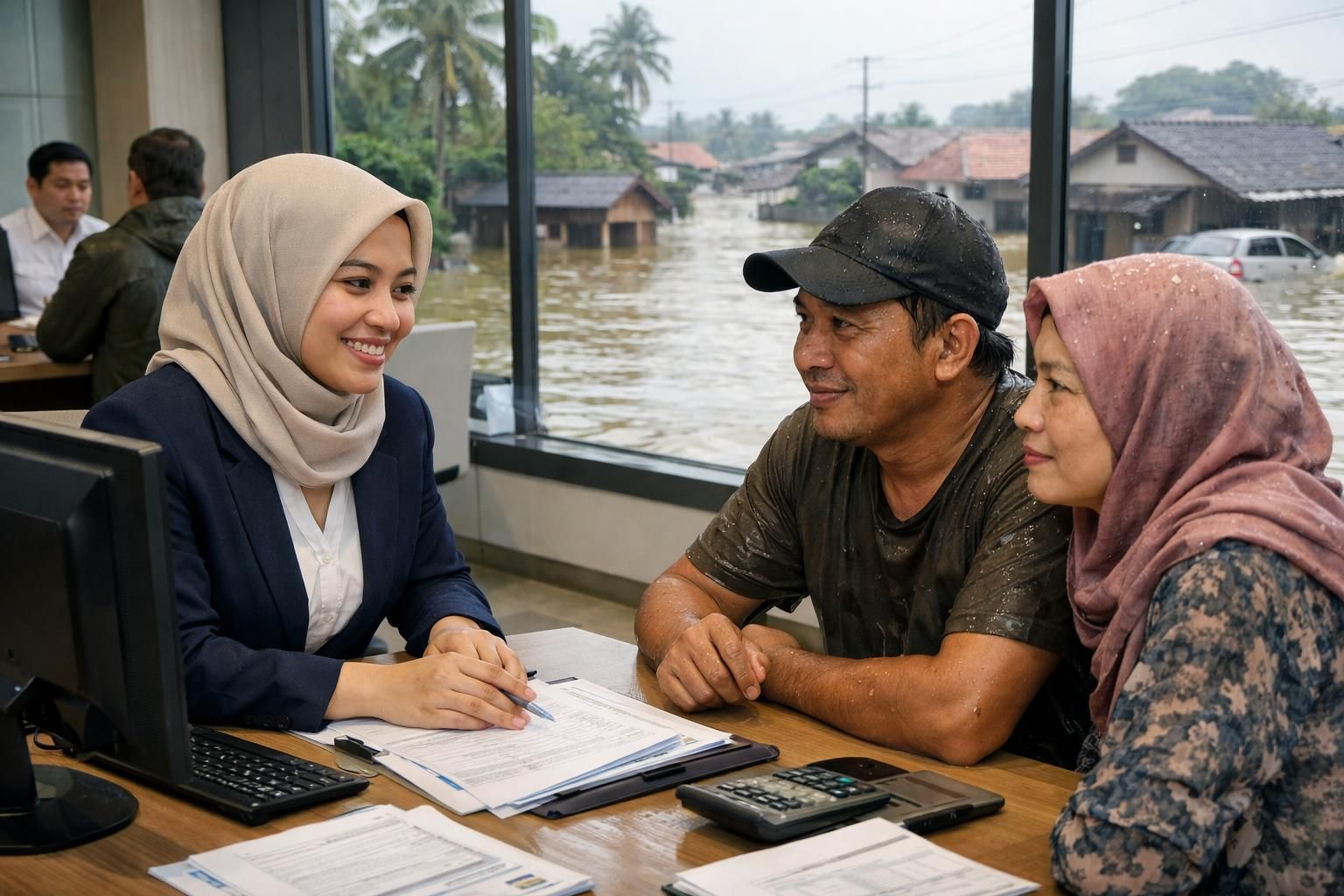 bank-bank di indonesia menyediakan layanan restrukturisasi kredit khusus untuk wilayah yang terdampak banjir, membantu meringankan beban finansial masyarakat dan memulihkan perekonomian lokal.