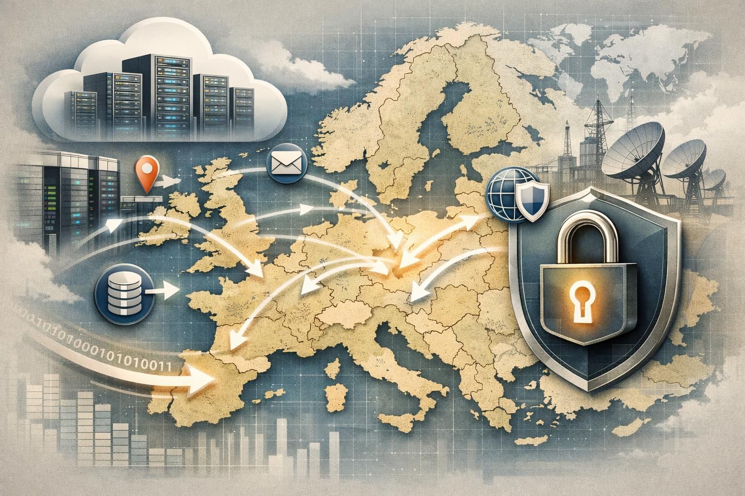 uni eropa menegaskan standar privasi data baru untuk platform cloud global, meningkatkan perlindungan dan keamanan data pengguna di seluruh dunia.