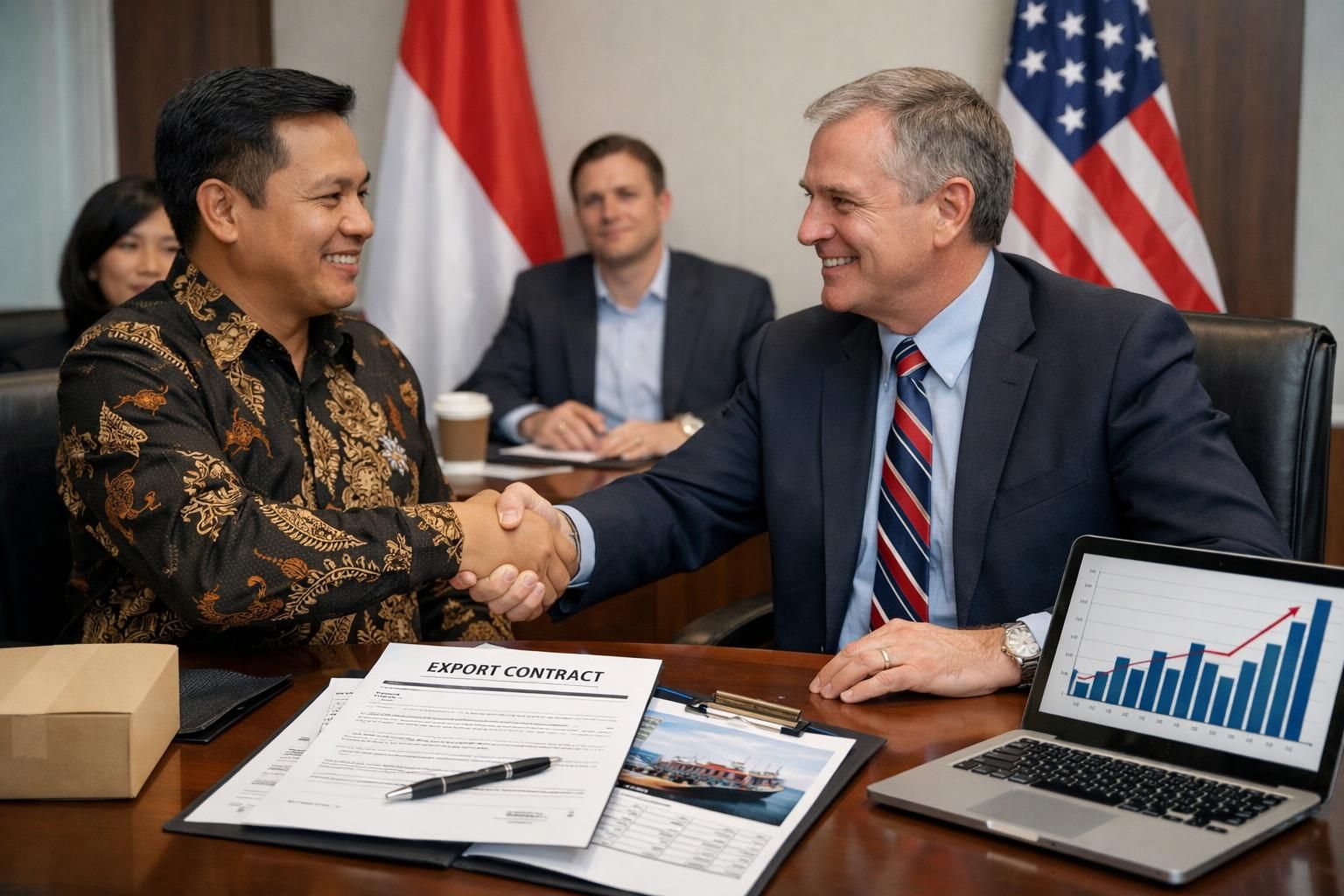 indonesia melihat peluang ekspor baru setelah kebijakan tarif terbaru dari as yang dapat membuka pasar dan meningkatkan perdagangan internasional.