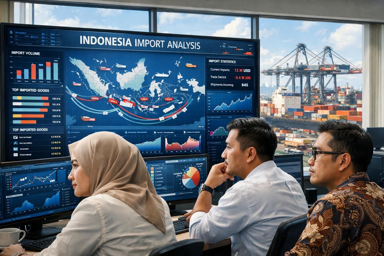 indonesia memantau arus impor dengan ketat untuk menjaga keseimbangan neraca perdagangan dan mendukung pertumbuhan ekonomi yang berkelanjutan.