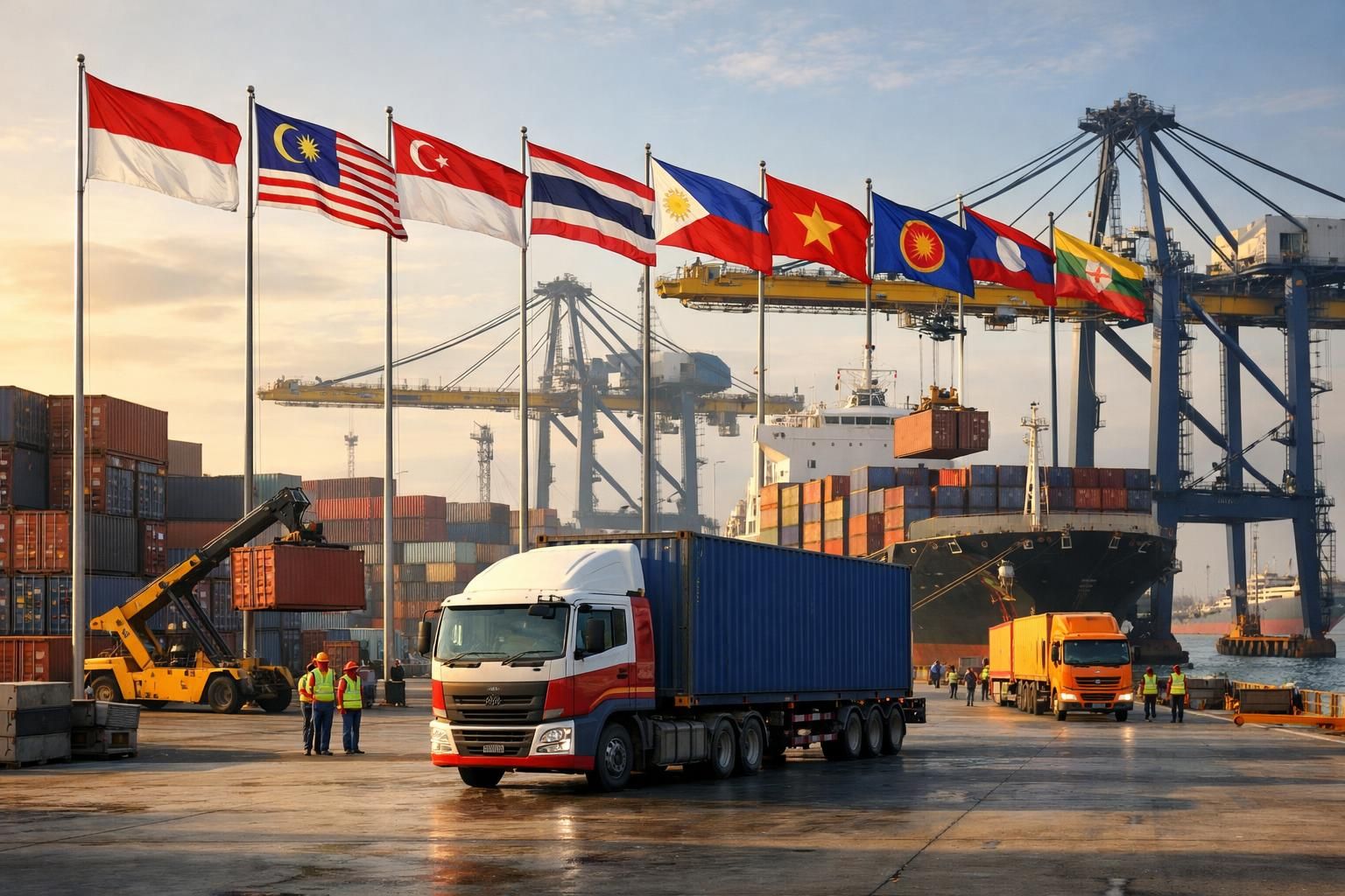 indonesia memperkuat kerja sama perdagangan dengan negara-negara asean untuk meningkatkan pertumbuhan ekonomi dan memperluas akses pasar regional.