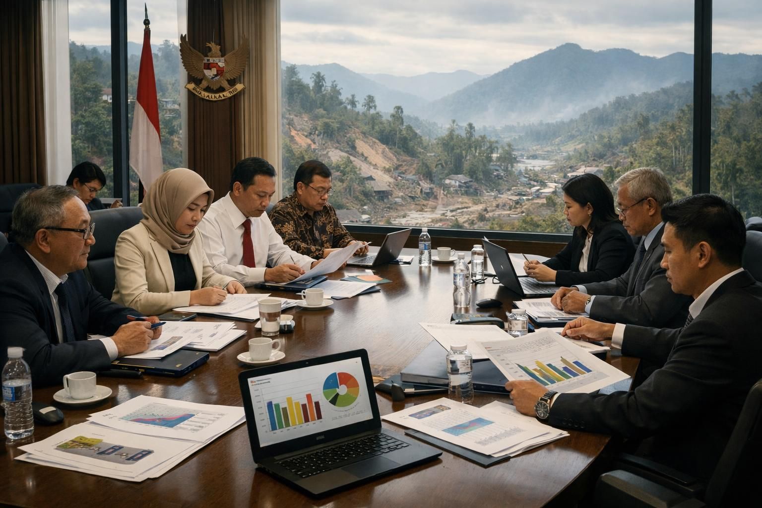 indonesia meninjau ulang anggaran subsidi pangan sebagai respons terhadap bencana di sumatra untuk memastikan bantuan yang efektif dan tepat sasaran.