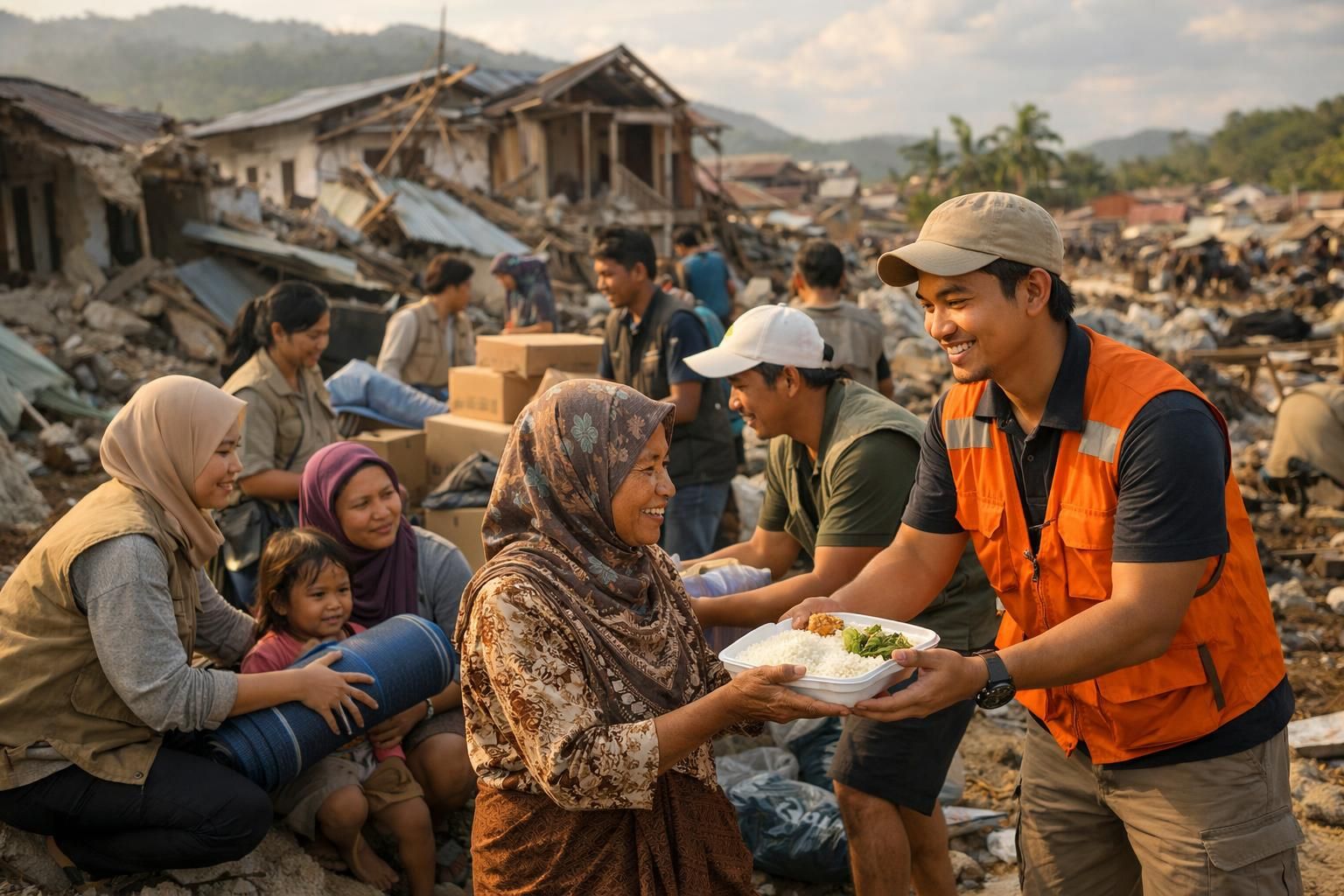 kegiatan sosial donasi makanan dan tempat tinggal di sumatra meningkat pesat setelah bencana, membantu meringankan beban korban dan memulihkan komunitas terdampak.