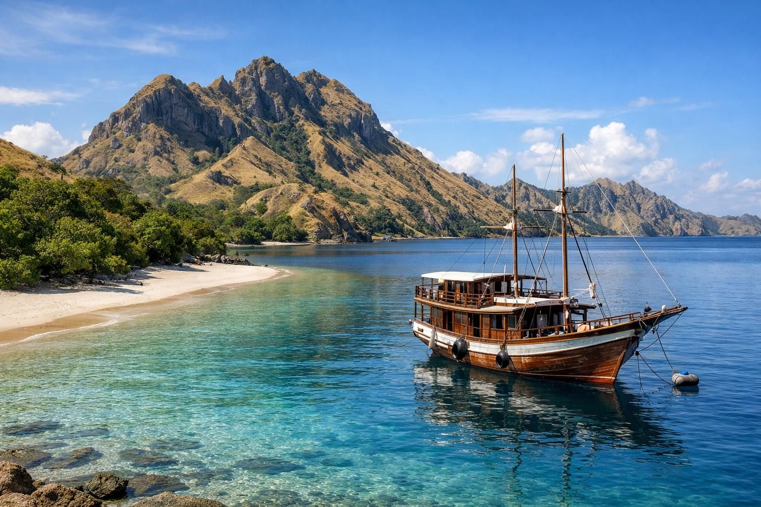 taman nasional komodo memperpanjang larangan wisata pesiar setelah insiden kapal km putri sakinah untuk memastikan keselamatan dan kelestarian lingkungan laut.