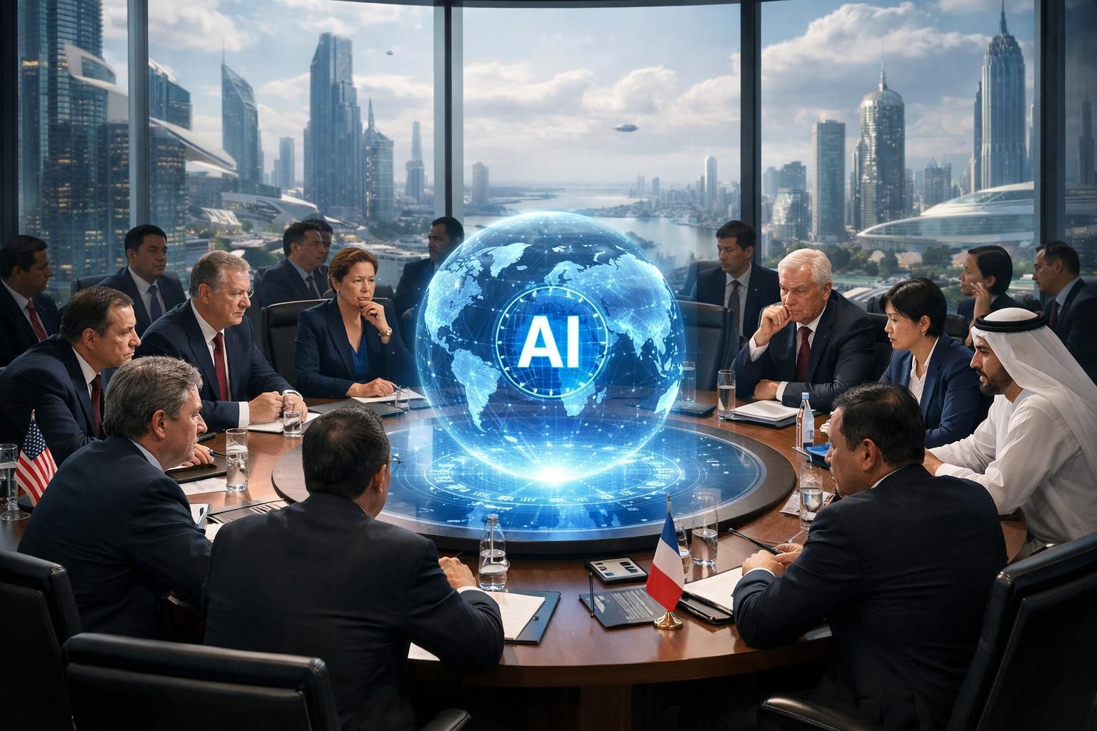 jelajahi negosiasi regulasi ai global dan tantangan yang dihadapi pada tahun 2026, termasuk kebijakan, etika, dan inovasi teknologi terkini.