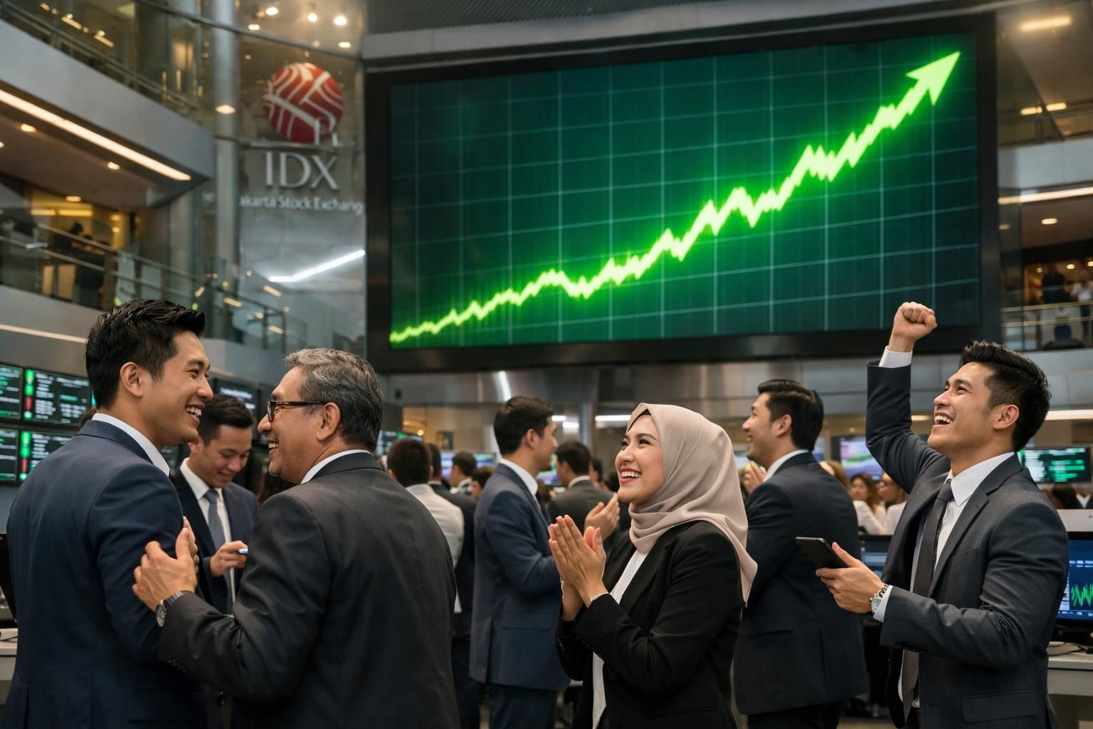 pasar saham indonesia mengalami kenaikan selama tiga sesi berturut-turut di awal tahun 2026, menunjukkan optimisme investor dan prospek ekonomi yang positif.