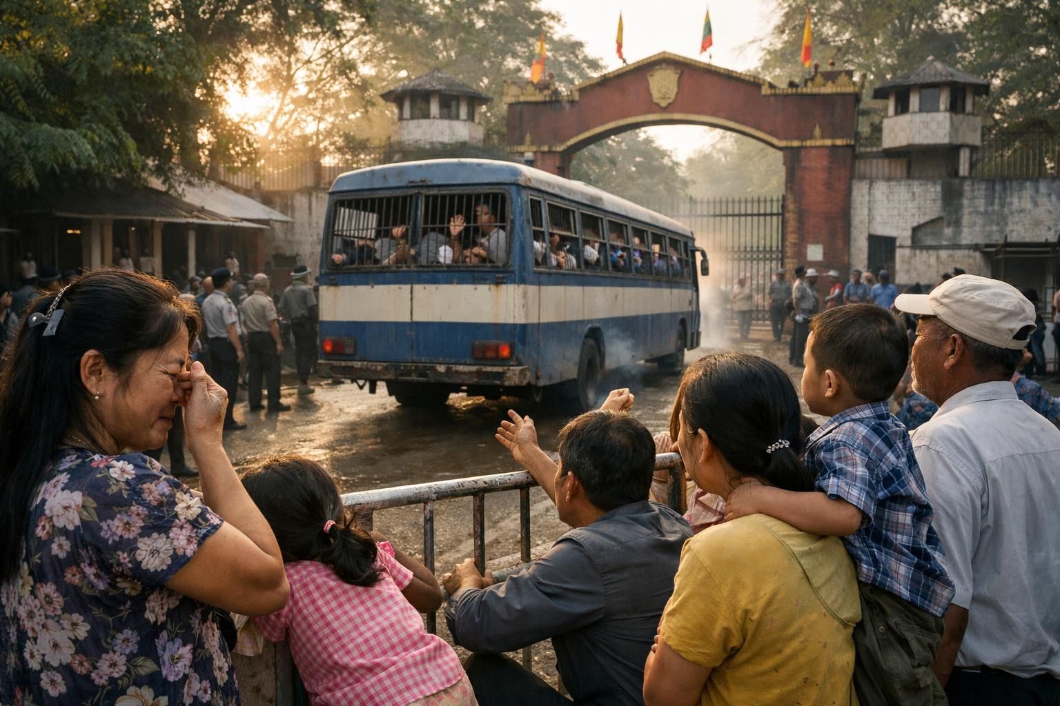 pemerintah myanmar memberikan amnesti kepada ribuan narapidana dalam rangka memperingati hari kemerdekaan, sebagai langkah untuk mempererat persatuan dan kemajuan bangsa.