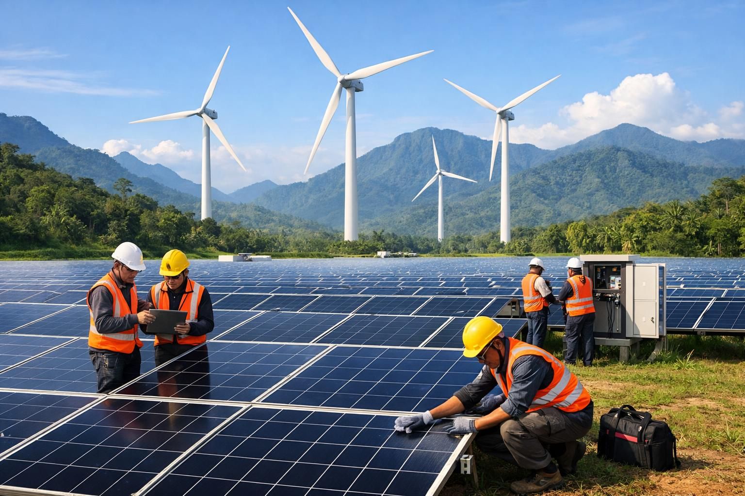 rencana pemerintah indonesia memprioritaskan proyek energi transisi untuk mendukung keberlanjutan dan pengurangan emisi karbon.