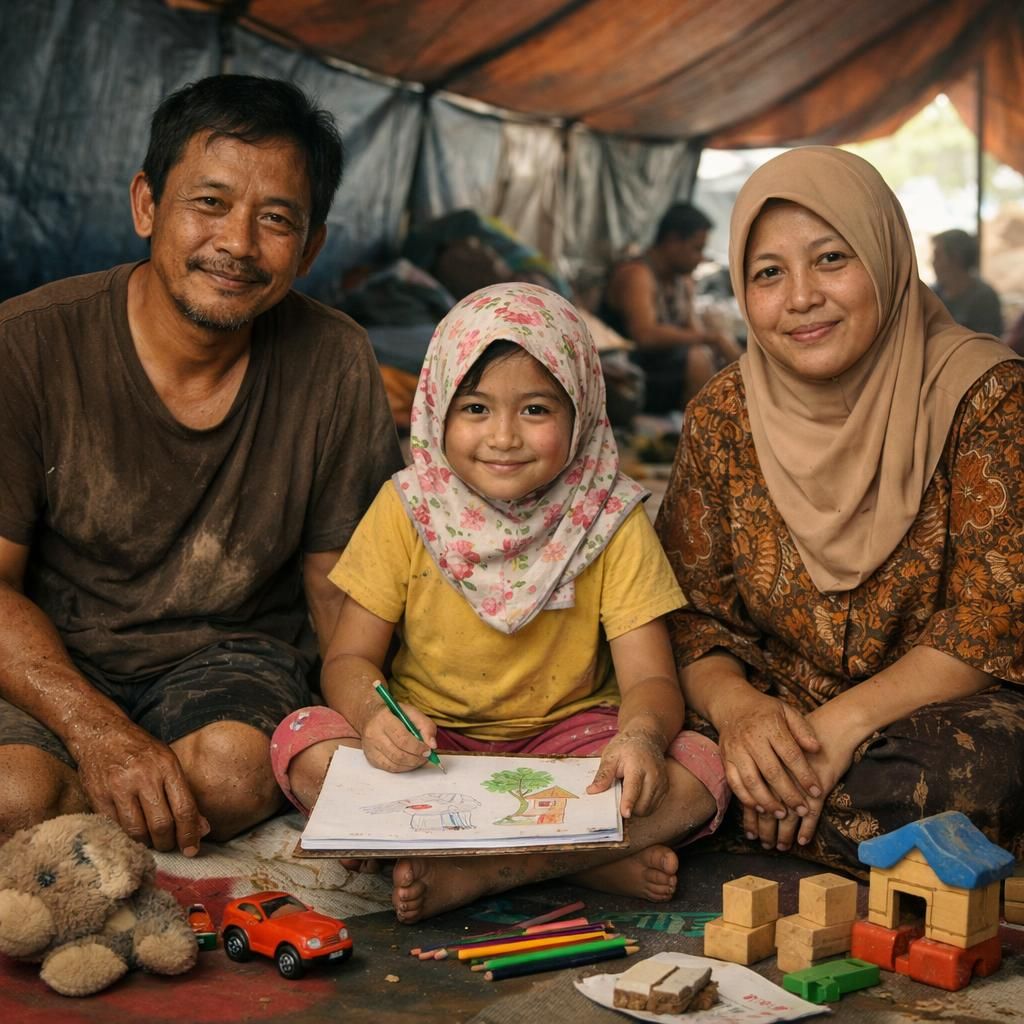 psikolog anak di palembang mengajak orang tua untuk memantau dan mendukung anak-anak yang mengalami trauma pasca bencana agar dapat pulih dengan baik.