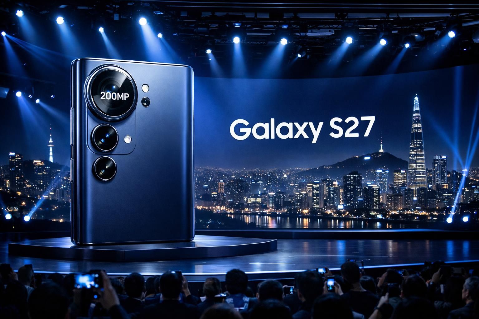 samsung mengumumkan seri galaxy s27 dengan kamera 200mp yang canggih di seoul, menghadirkan teknologi fotografi terbaik dan fitur inovatif untuk pengalaman pengguna yang luar biasa.