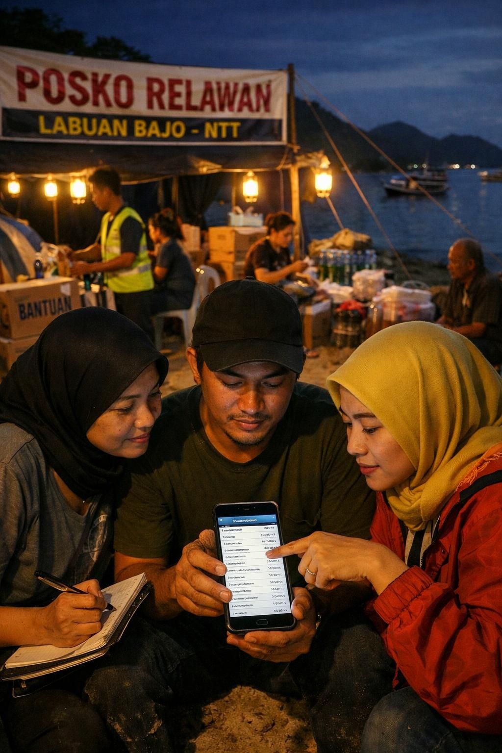 warga nusa tenggara timur menggalang dana online untuk membantu keluarga korban kapal tenggelam, menunjukkan solidaritas dan dukungan dalam situasi sulit.