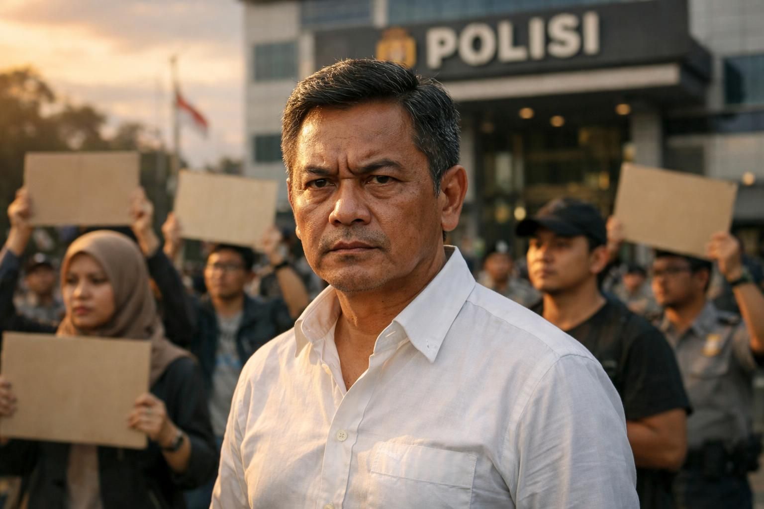usman hamid menuntut polisi agar segera menangani kasus penyiraman air keras terhadap aktivis kontras. ikuti kabar terbaru dan perkembangan langkah penegakan hukum di detiknews.