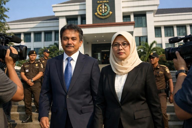 roy suryo dan dr tifa resmi dilimpahkan ke kejaksaan negeri jakarta selatan untuk proses hukum selanjutnya, menandai langkah penting dalam penyelesaian kasus mereka.