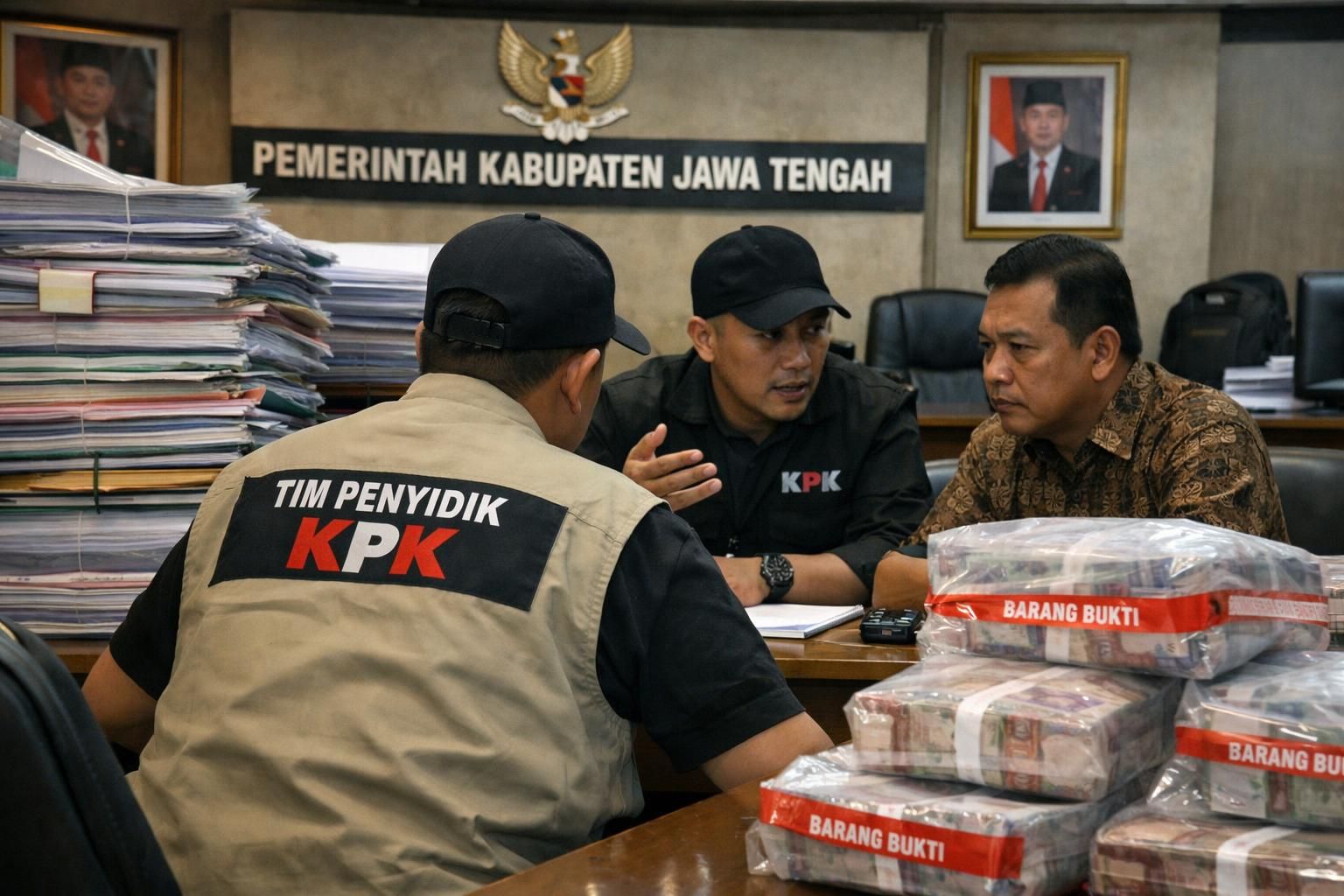 mengungkap dua klaster kasus ott bupati pemalang: praktik pemerasan oleh bupati dan modus pemerasan oleh oknum kpk yang mencoreng integritas institusi.
