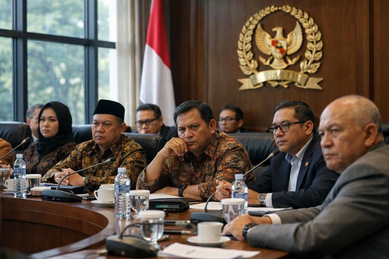 komisi xi dpr menunggu keputusan prabowo terkait calon gubernur bank indonesia pengganti perry warjiyo yang penting untuk stabilitas ekonomi nasional.