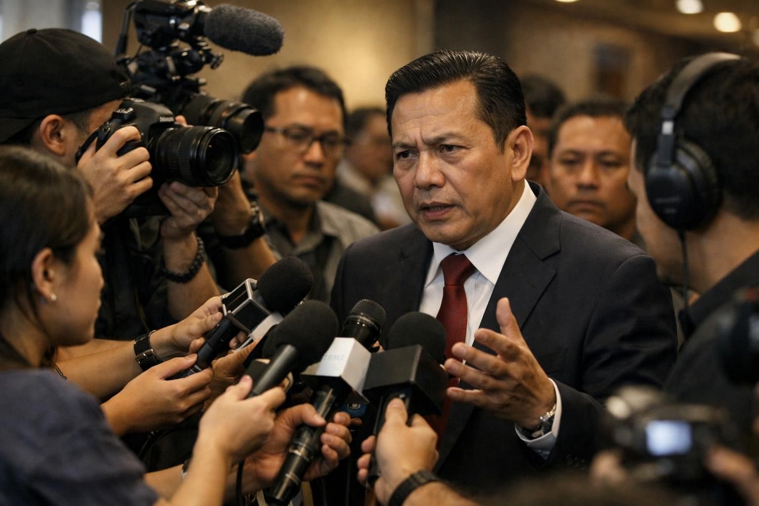 polisi sedang menyelidiki laporan dari pwi terkait pernyataan hotman 'kamu punya otak nggak?' yang menjadi sorotan di detiknews.