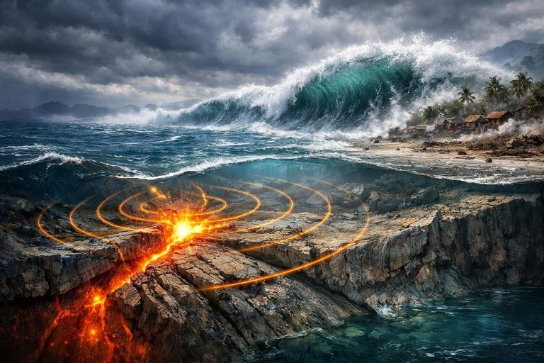 mengungkap penyebab gempa magnitudo 7 di ntt yang memicu tsunami dan getaran hingga sulawesi selatan, serta dampaknya terhadap wilayah sekitar.
